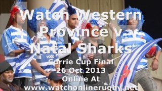 See Western Province vs Natal Sharks