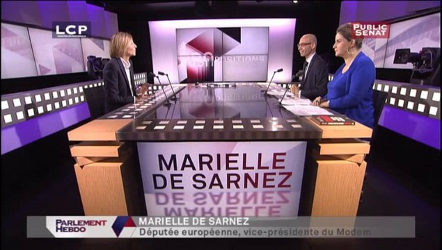 Marielle de Sarnez, invitée de Parlement Hebdo sur LCP - 251013