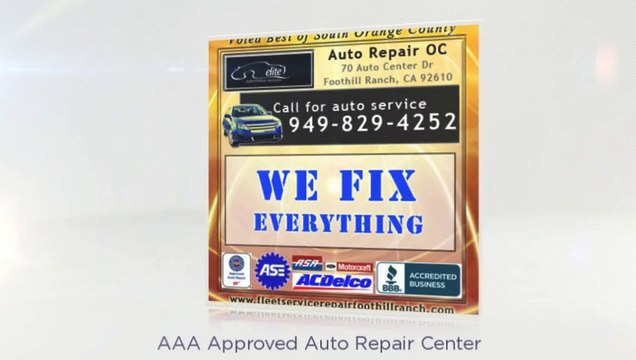 AAA Approved Auto Repair (949) 829-4262
