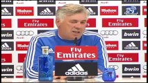Rueda de prensa de Ancelotti previa al partido contra el Barcelona