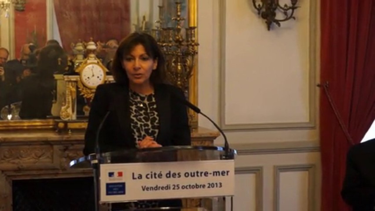 Lancement du projet "Cité des Outre-mer" - Discours d'Anne HIDALGO