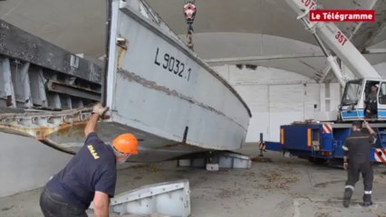 Lanester (56). Une barge du débarquement sortie de l'oubli