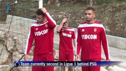 Football: AS Monaco prepare to face Lyon in Ligue 1