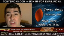 San Diego St Aztecs vs. Fresno St Bulldogs Pick Prediction NCAA College Football Odds Preview 10-26-2013