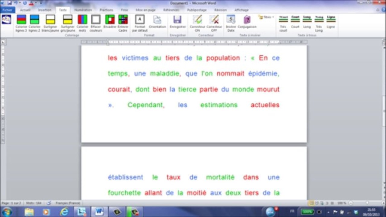 Le ruban Word en 9 minutes