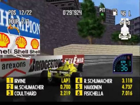 F1 Racing Championship - Grand Prix de Monaco (N64)