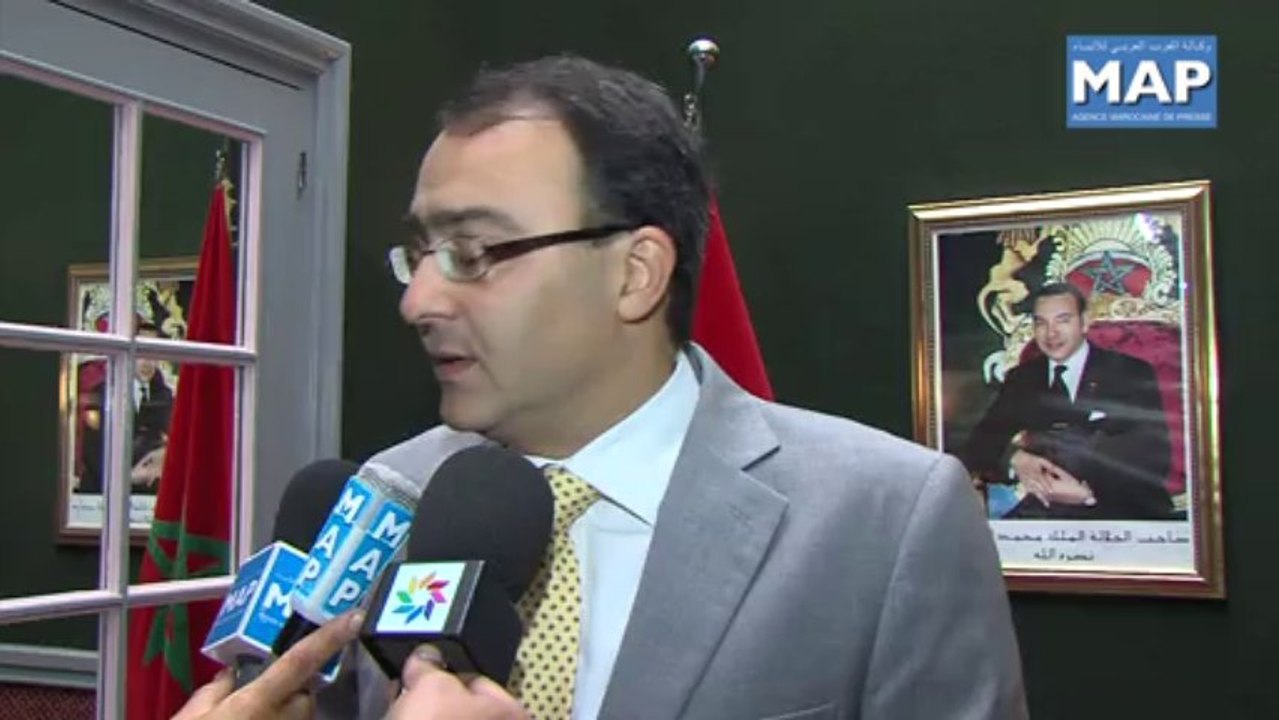  كريم غلاب يتباحث مع الأمين العام لحزب الاتحاد من أجل حركة شعبية الفرنسي