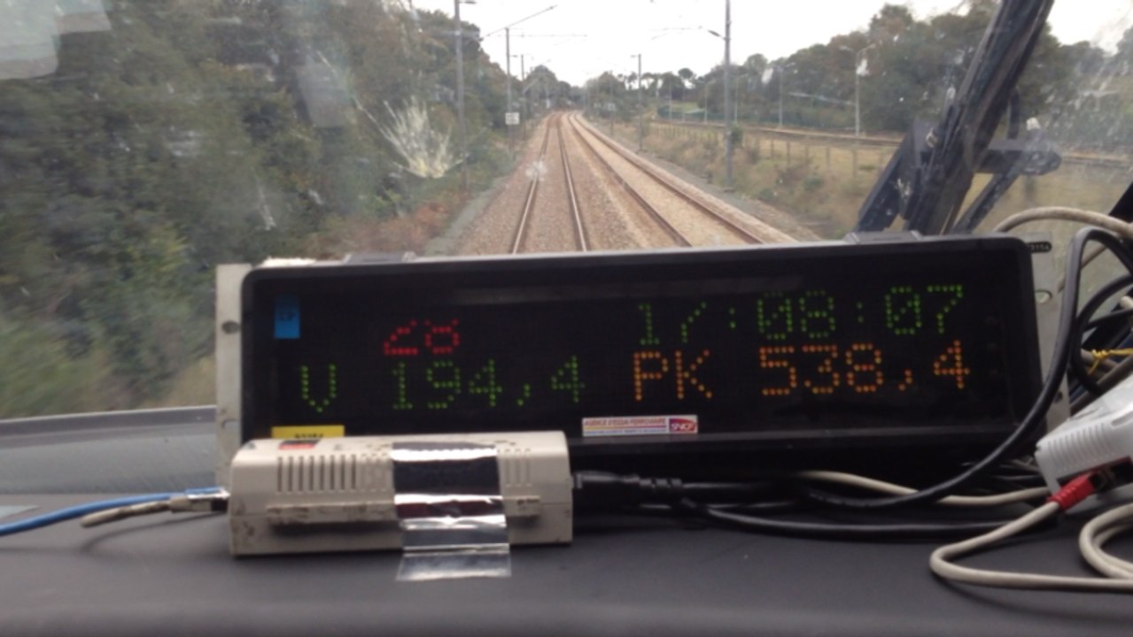 Le TGV gagne en vitesse et en temps