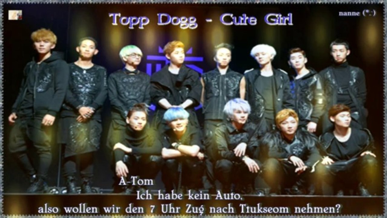 Topp Dogg - Cute Girl k-pop [german sub]