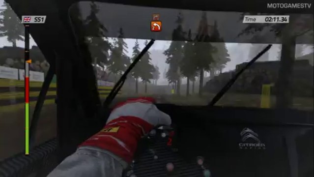 WRC 4 Xbox 360 - Wales Rally GB Stage Gameplay