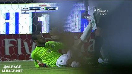 الأهلي VS الشعلة - الهدف الثاني للشعلة -محمد مصطفى- 13-10-25