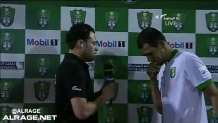 تصريح الكابتن يونس محمود - الأهلي - الشعلة - 13-10-25