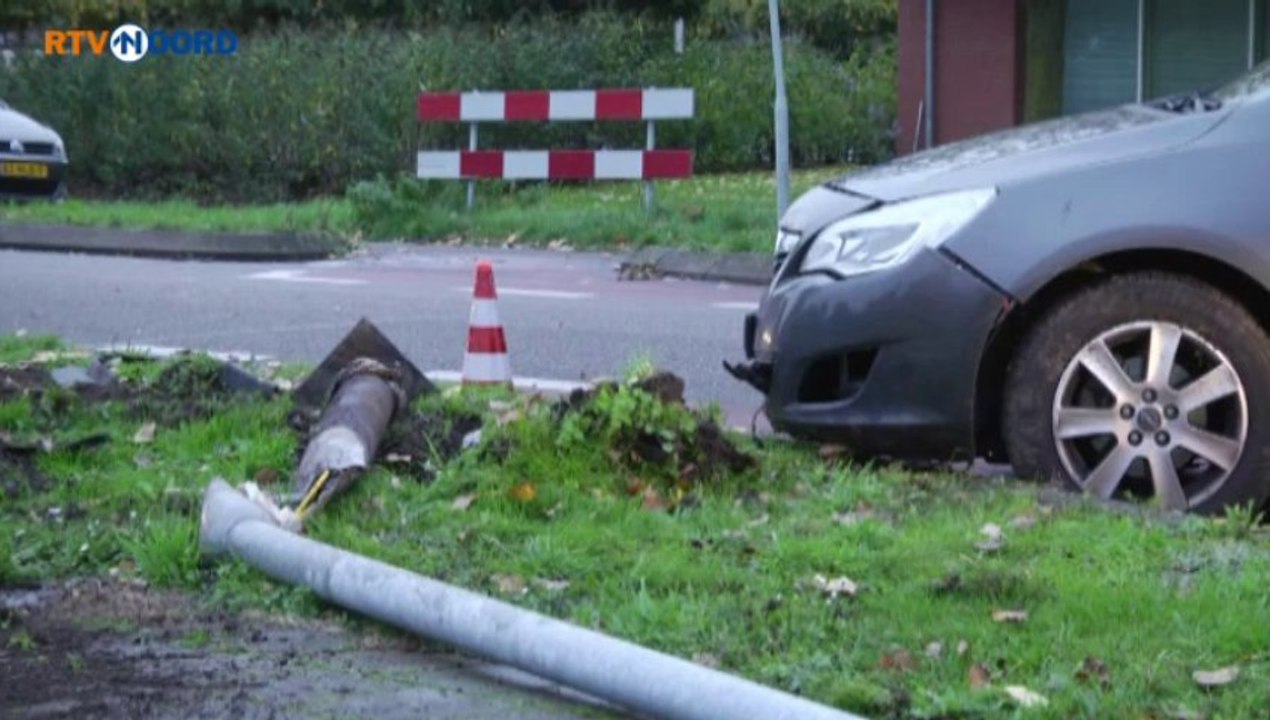 Automobilist gewond bij ongeval in Scheemda - RTV Noord