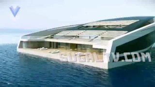 Yacht-House for Bill Gatess $ 1-4 Billion