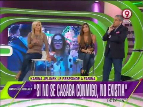 pronto.com.ar Karina Jelinek vuelve a cargar contra Fariña