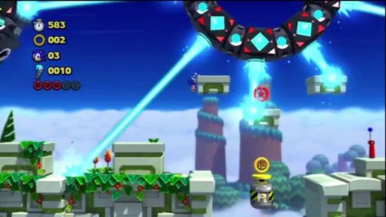 Sonic Lost World - Sky Road Zone 2