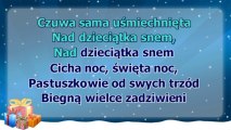 Kolęda - Cicha noc - wersja chóralna - wolno - z linią melodyczną