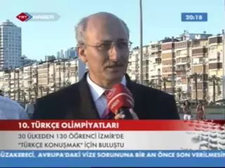 Kültürler Arası Dialog Derneği Bşk.Şemsettin Ayyıldız'la röportaj yapıldı.