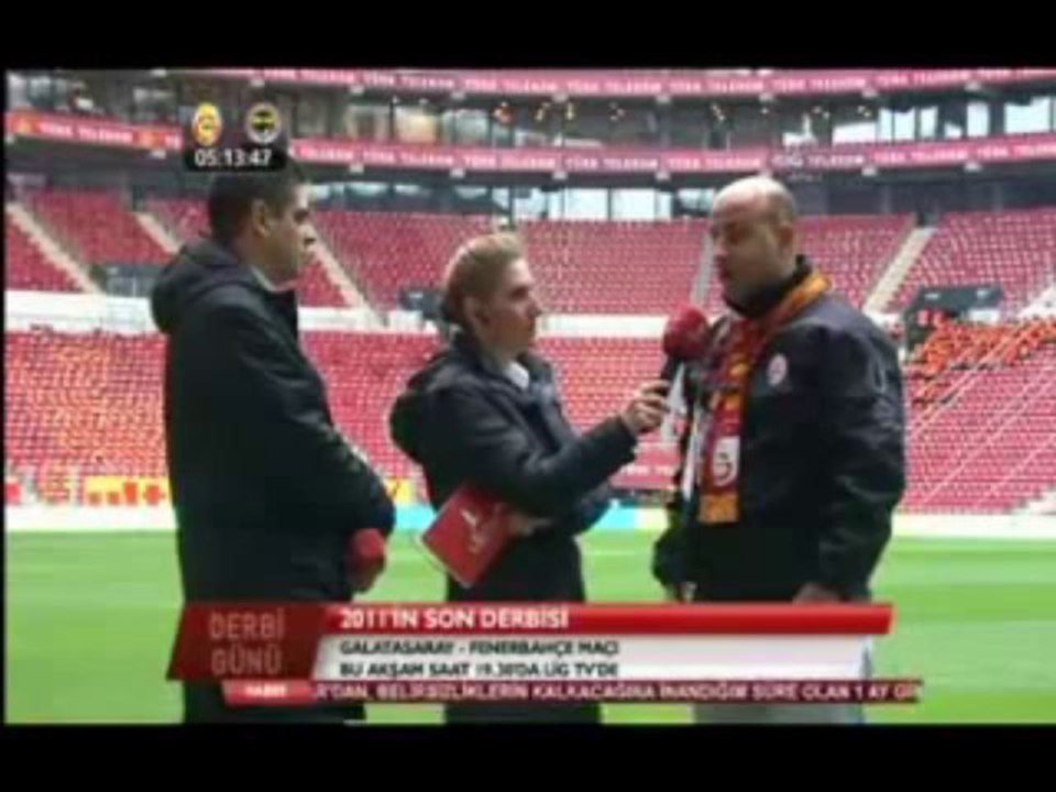 GALATASARAY 3-1 fenerbahçe 07.12.2011 | ultrAslan Maç Öncesi Hazırlık Oğuz Altay