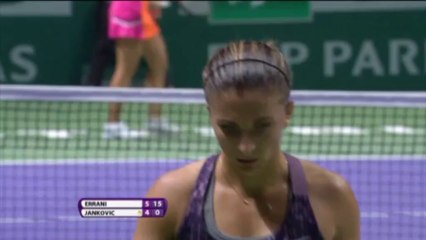Jankovic through to semis despite Errani loss