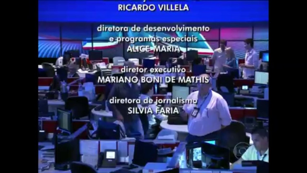 Rede Fuso - Término do JN e início de Sangue Bom - 25/10/13