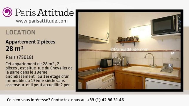 Appartement 1 Chambre à louer - Sacré Cœur, Paris - Ref. 7380