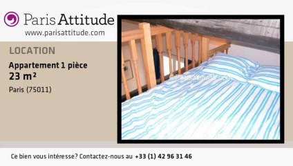 Appartement Alcove Studio à louer - Nation, Paris - Ref. 420