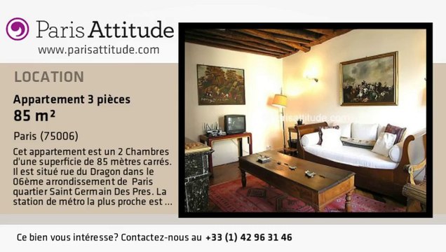 Appartement 2 Chambres à louer - St Germain, Paris - Ref. 3825