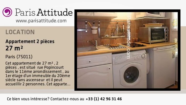 Appartement 1 Chambre à louer - Voltaire, Paris - Ref. 5752