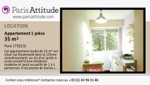 Appartement Studio à louer - Plaisance/Pernety, Paris - Ref. 8368