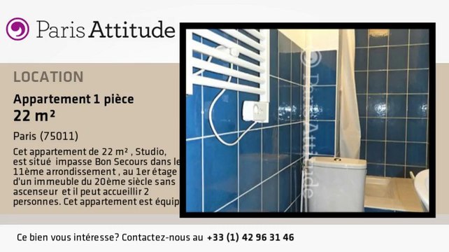 Appartement Studio à louer - Charonne, Paris - Ref. 8721