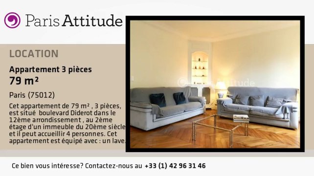 Appartement 2 Chambres à louer - Nation, Paris - Ref. 8650