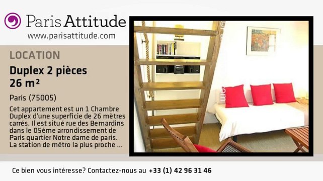 Duplex 1 Chambre à louer - Quartier Latin/St Michel, Paris - Ref. 4455
