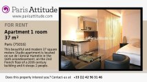 Alcove Studio Apartment for rent - Trocadéro, Paris - Ref. 2208