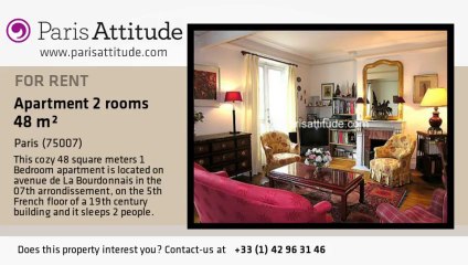 1 Bedroom Apartment for rent - Tour Eiffel, Paris - Ref. 2774