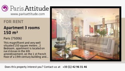 2 Bedroom Apartment for rent - Jardin du Luxembourg, Paris - Ref. 2450