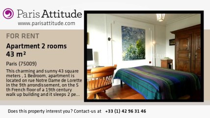 1 Bedroom Apartment for rent - Moulin Rouge/Pigalle, Paris - Ref. 7976
