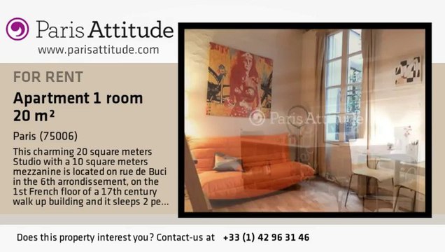Studio Apartment for rent - St Germain, Paris - Ref. 4468