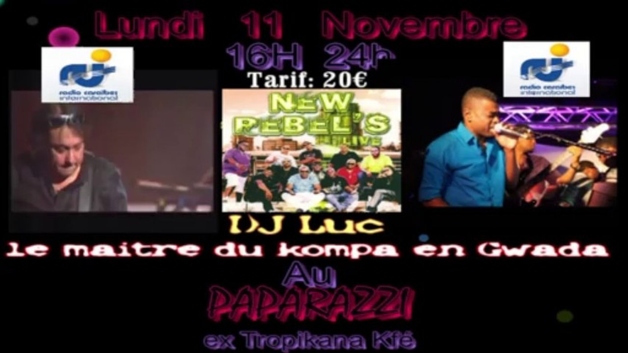 Nickenson Prud'homme/ Robert Martino/New Rebels PAPARAZZI LUNDI 11 NOVEMBRE 2013 HD