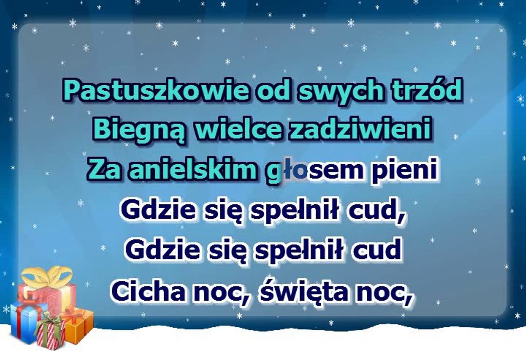 Kolęda - Cicha noc - wersja organowa