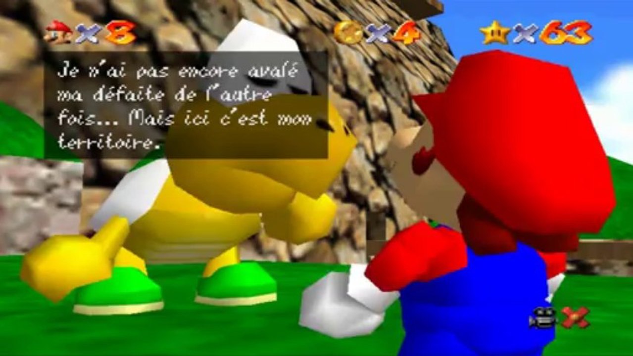 Super Mario 64 - Île Grands-Petits - Etoile 3 : Koopa-Rapido, la vengeance