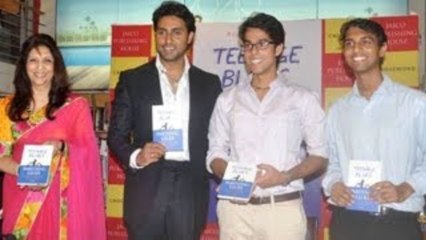 Abhishek Bachchan Launches Teenage Blues Book !