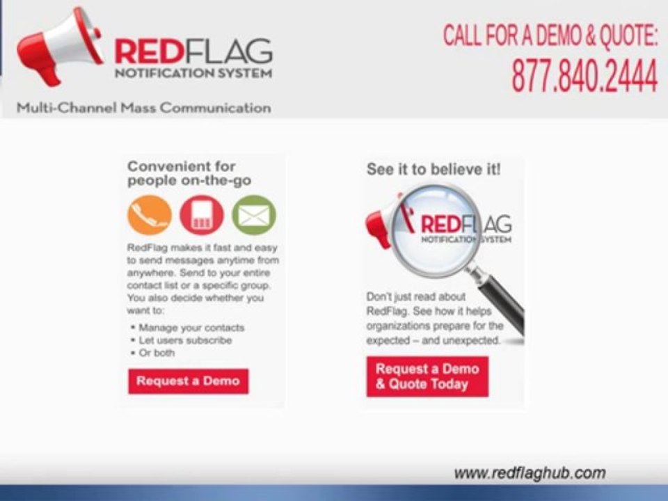 Emergency Notification System - (877) 840-2444