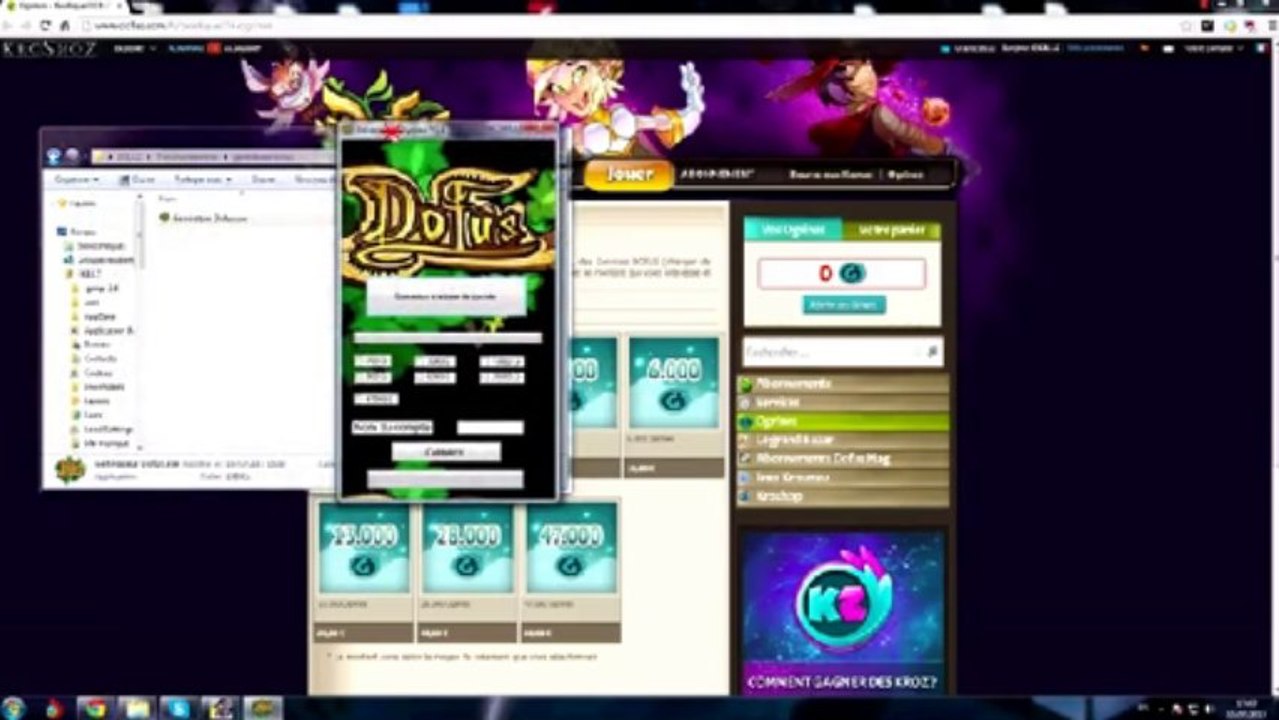 Generateur Dofus 2013 [Ogrines] [Preuve]...