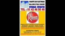 DE DIETRICH PARIS CHAUFFE EAU ELECTRIQUE -  SAV 0142460048 - DEPANNAGE REPARATION