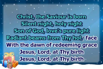 Christmas carol - Silent Night