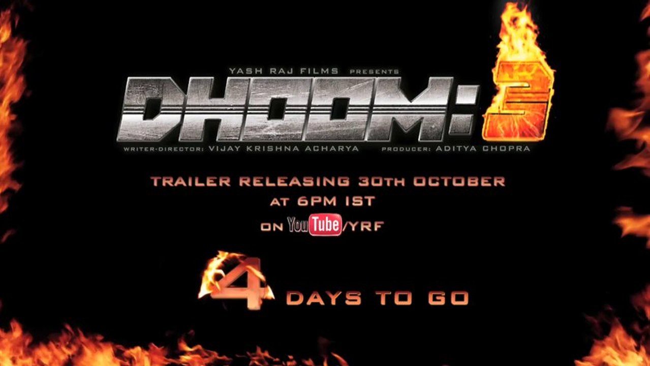 Jai HD - Super Cop | DHOOM-3 Trailer Countdown | 4 Days To Go [2013]