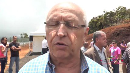 Mise en eau de la retenue collinaire de piton villers