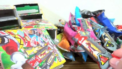 【後編】箱買い獣電池チョコ２０個を一気に開封！！レビュー ブレイブインチケット ガブティラマーク ブレイブインボックス