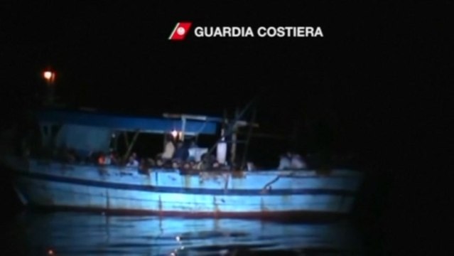 Italian coast guard intercept 137 migrants off Sicily